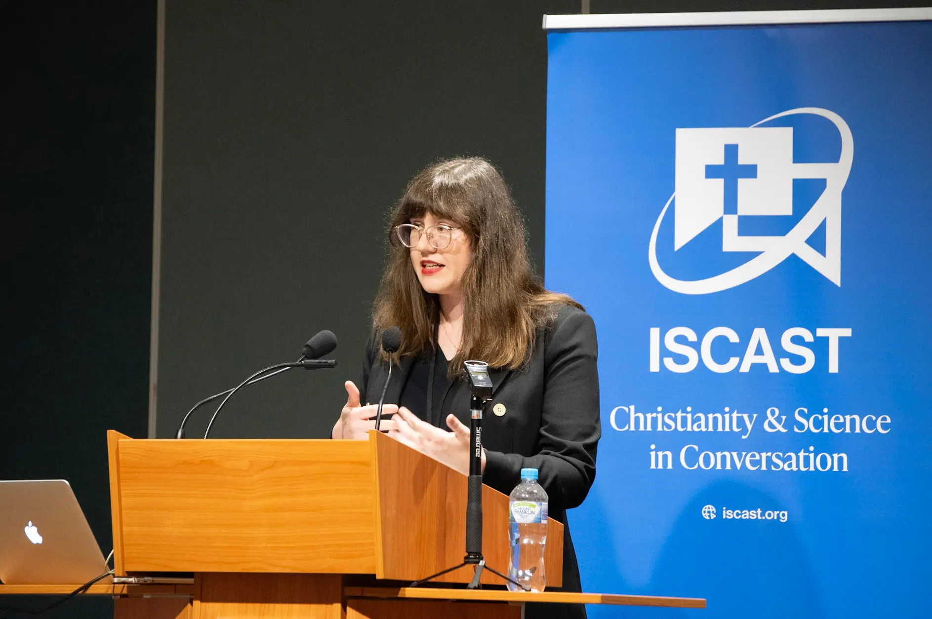 Speaker presenting at COSAC 2024