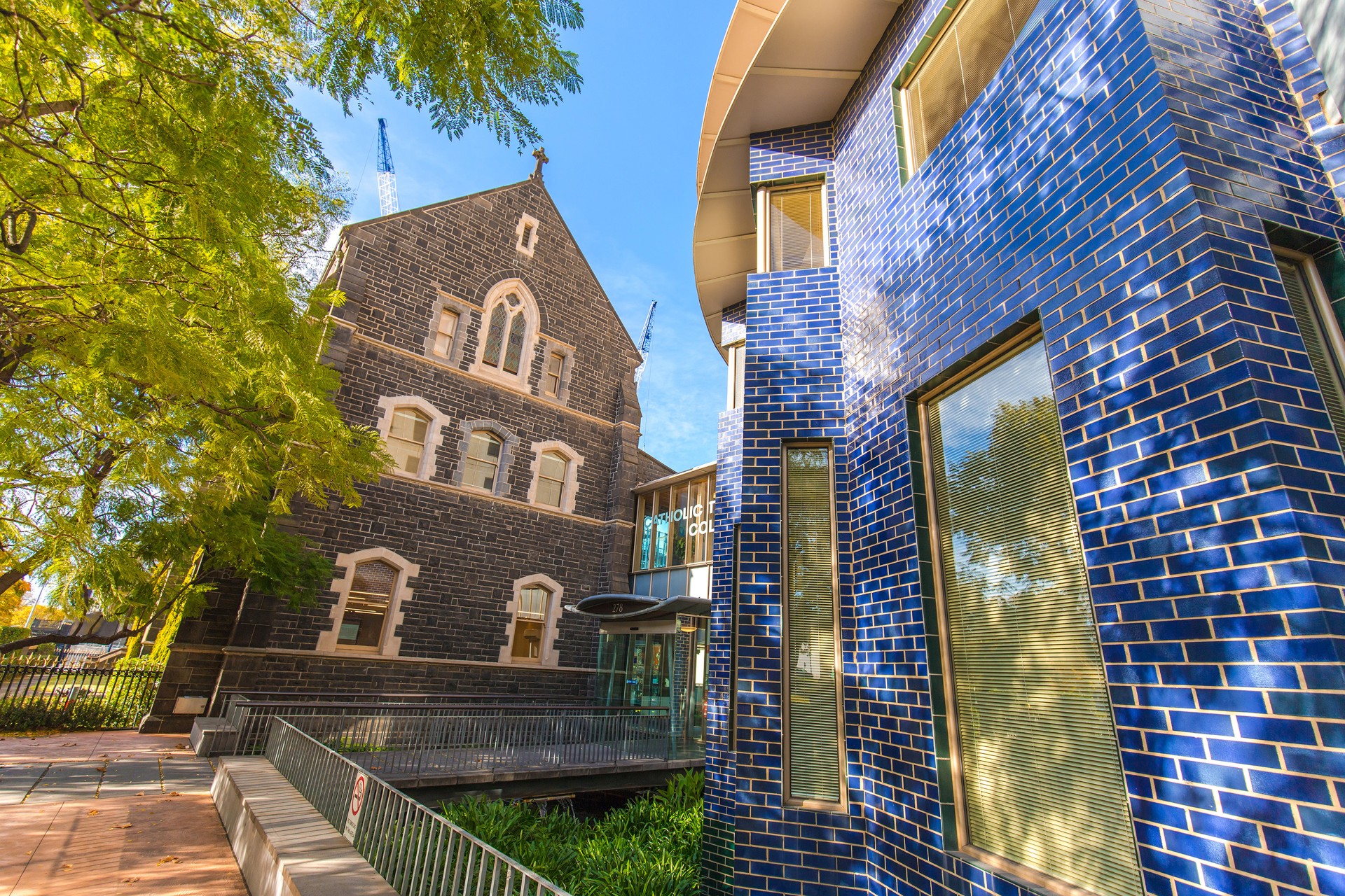 Catholic Theological College exterior, East Melbourne